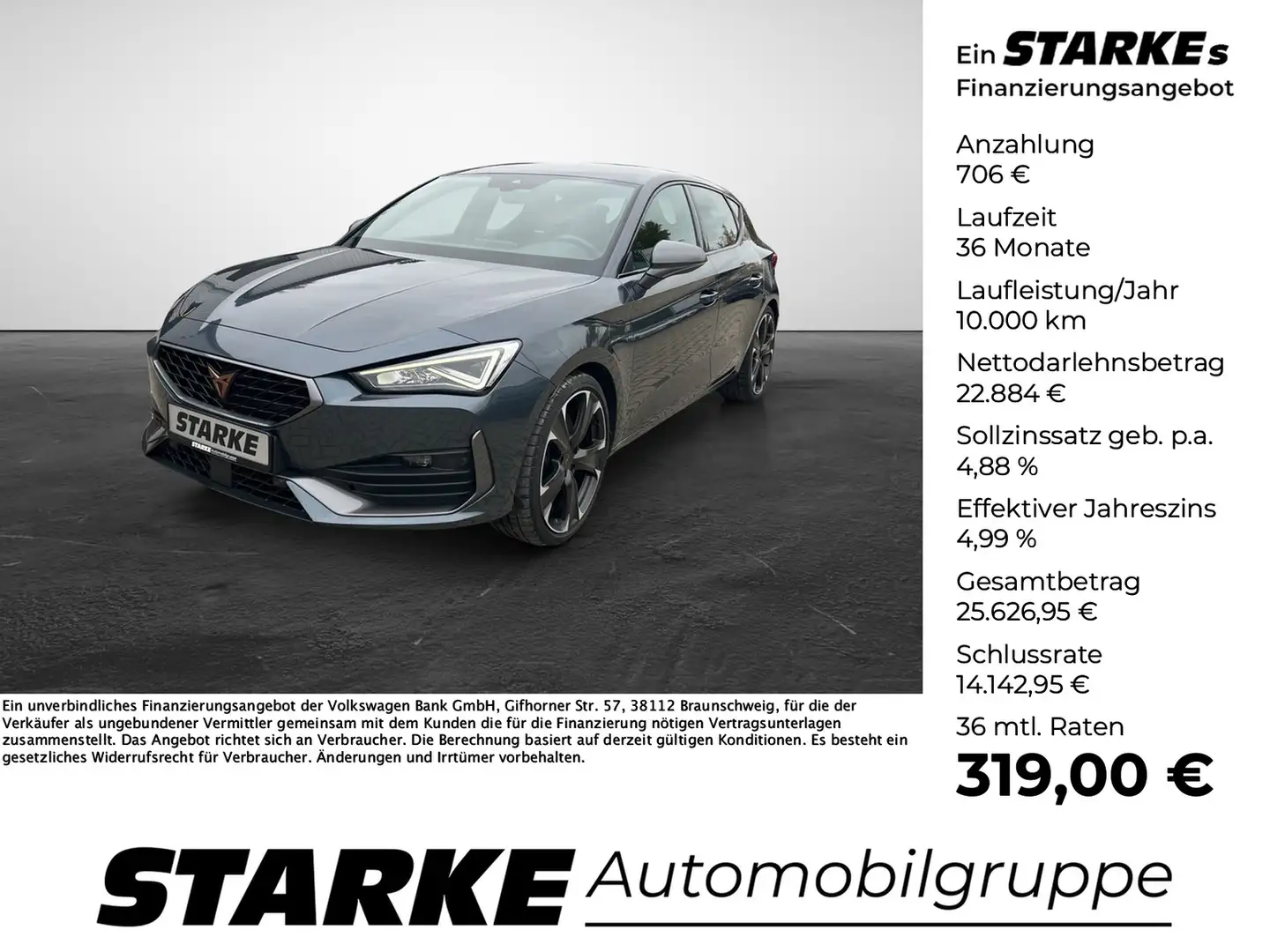 CUPRA Leon 1.4 TSI eHybrid DSG VZ Gris - 1