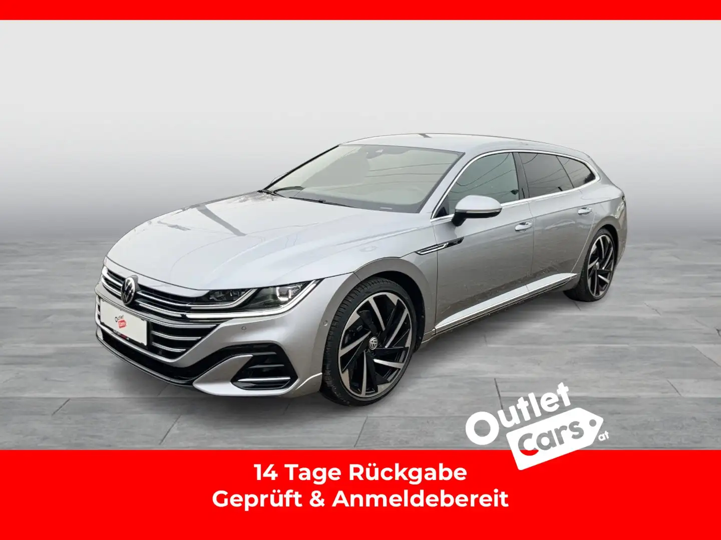 Volkswagen Arteon Shooting Brake 2.0 TDI 4Motion R-Line AHK Silber - 1