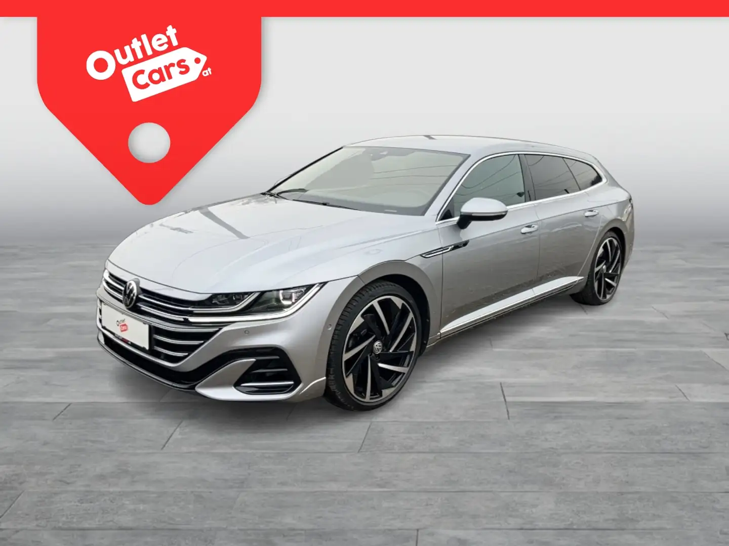 Volkswagen Arteon Shooting Brake 2.0 TDI 4Motion R-Line AHK Silber - 1