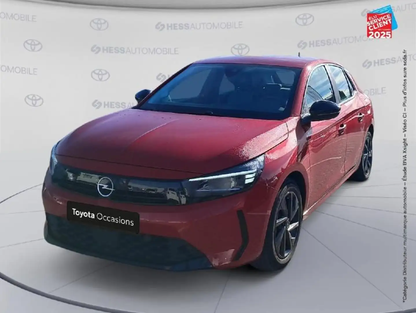 Opel Corsa 1.2 Turbo 100ch Rouge - 1