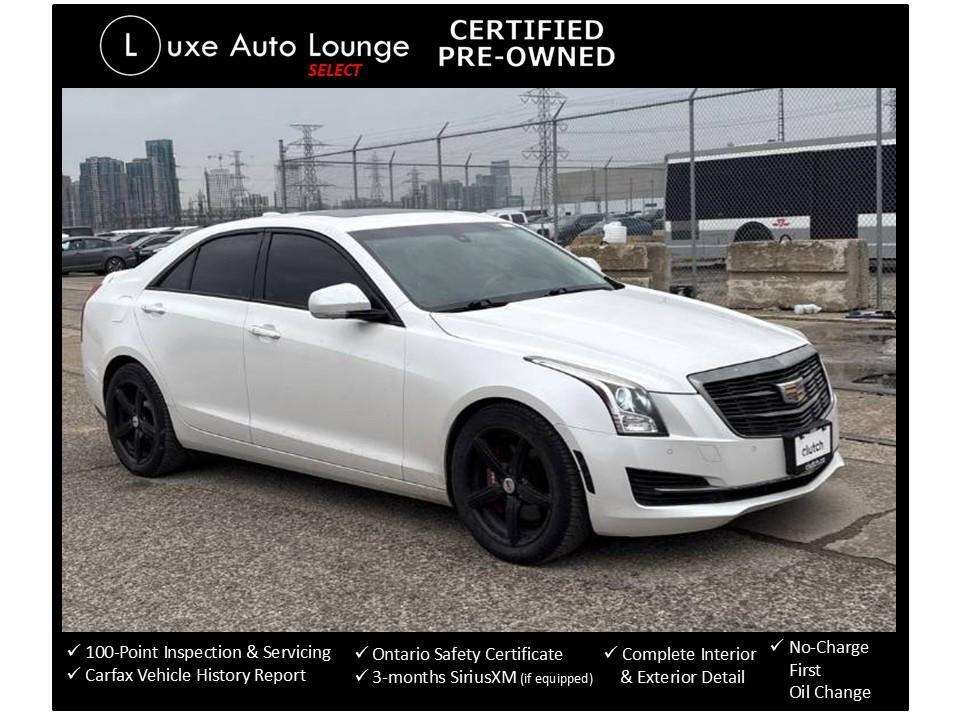 2017 Cadillac ATS Luxury AWD - CARBON BLACK PKG, RECARO SEATS!!