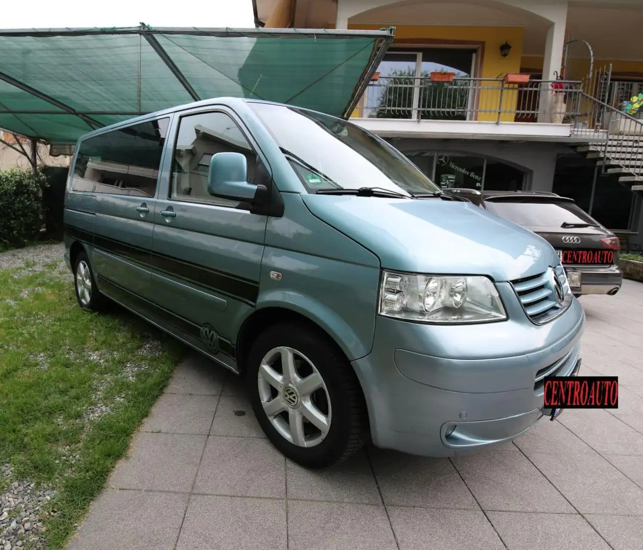 Volkswagen T5 Multivan VW T5 2.5Tdi174cvHighlineWebasto7Posti Navi Klima Grigio - 1
