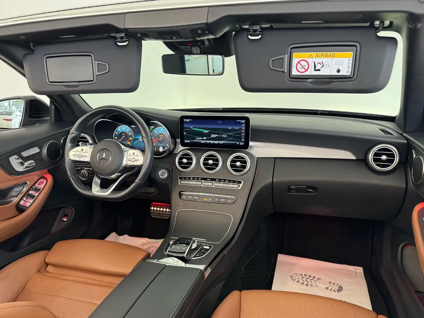 Mercedes-Benz C 220 d Cabrio AMG-Line Night-Paket|KAM|VIRTUAL| Noir - 2