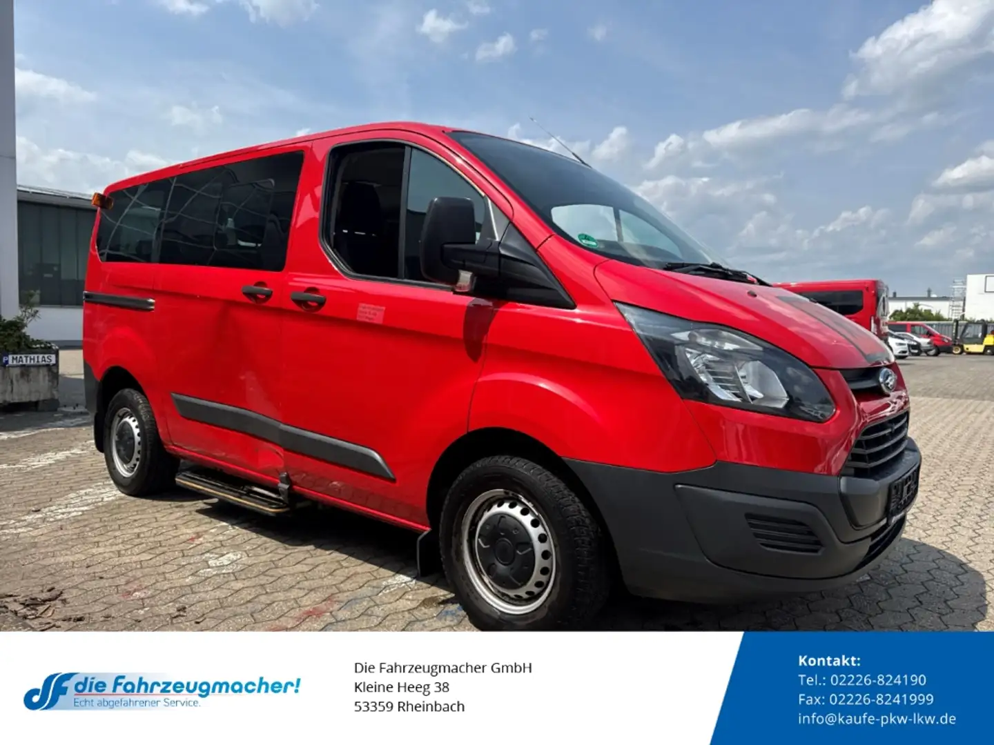 Ford Transit Custom Kombi 300 L1 2.2 TDCi *8459 Red - 1