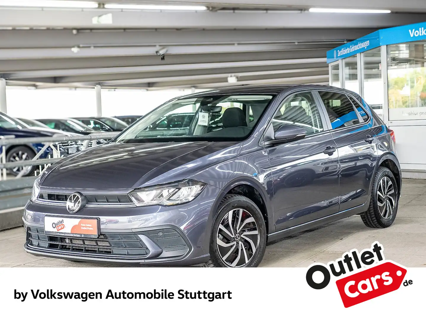 Volkswagen Polo 1.0 LED Bluetooth PDC Grau - 1