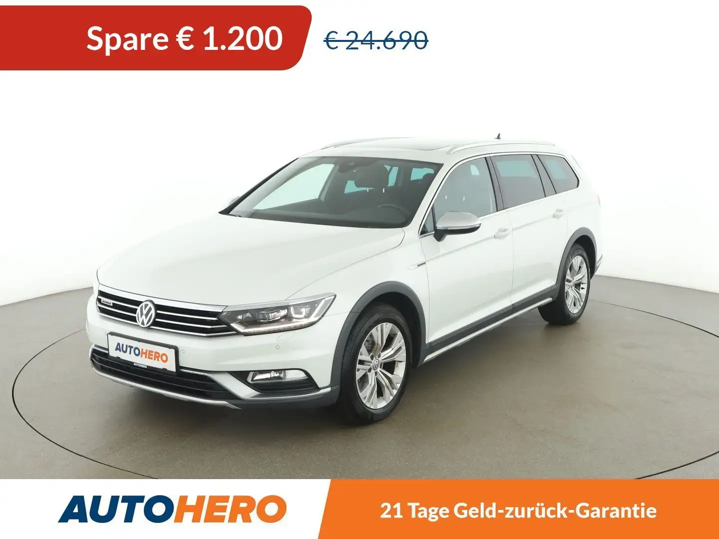 Volkswagen Passat Alltrack 2.0 TDI 4Motion BlueMotion Tech Weiß - 1