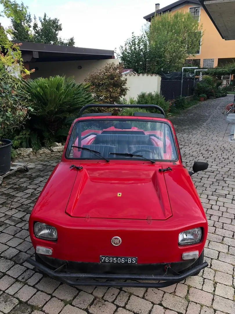 Fiat 850 El Sabry del 1974 Kırmızı - 1