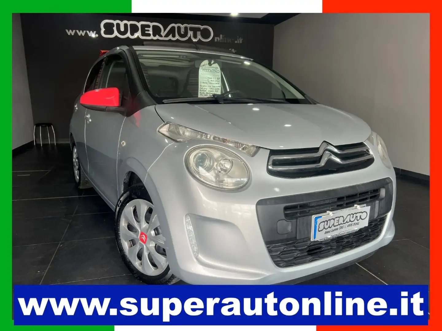 Citroen C1 Airscape PureTech 82 5 porte Shine Argent - 1
