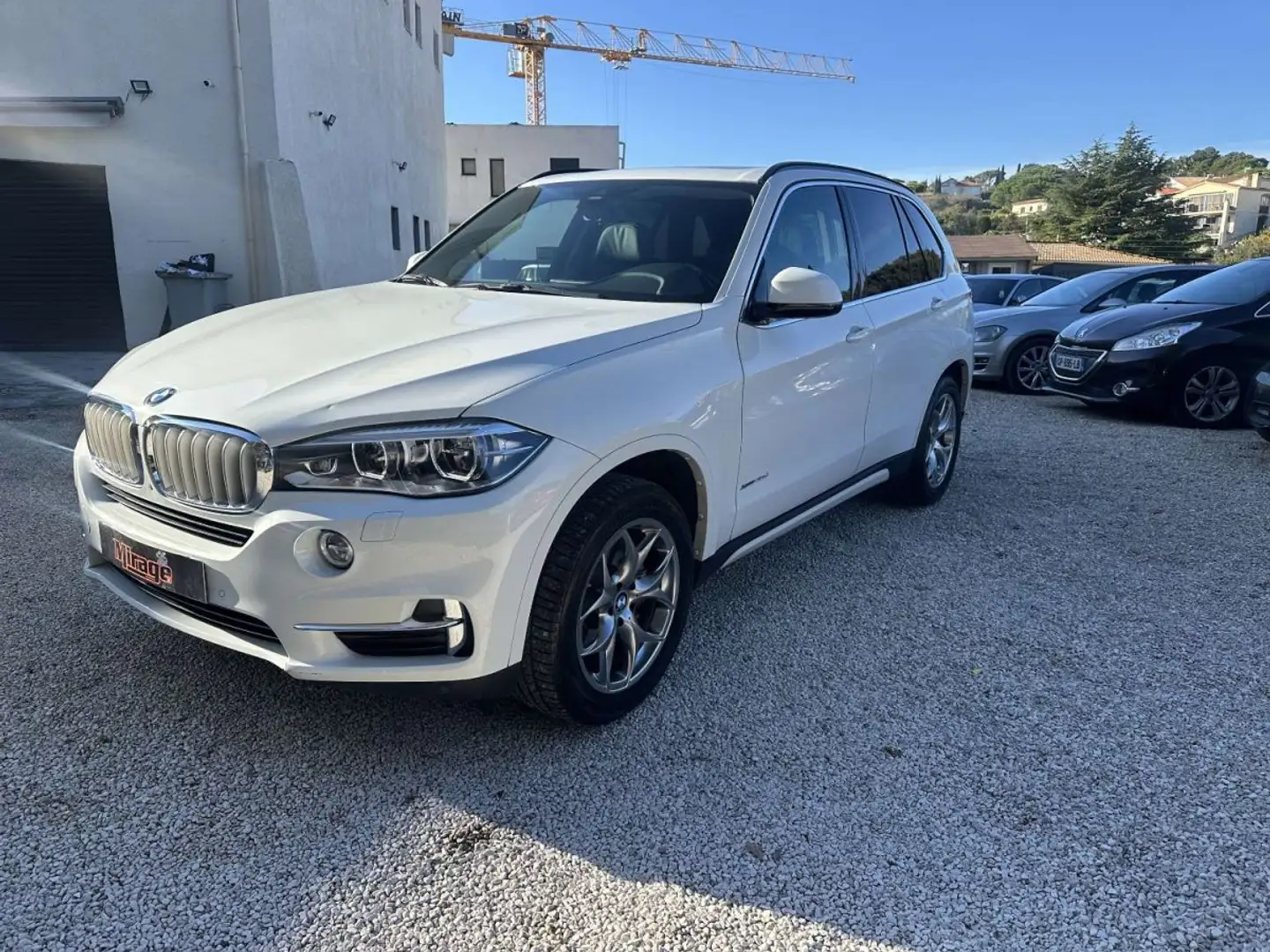 BMW X5 (F15) XDRIVE40D 313 EXCLUSIVE BVA8 127200 KMS Blanc - 1