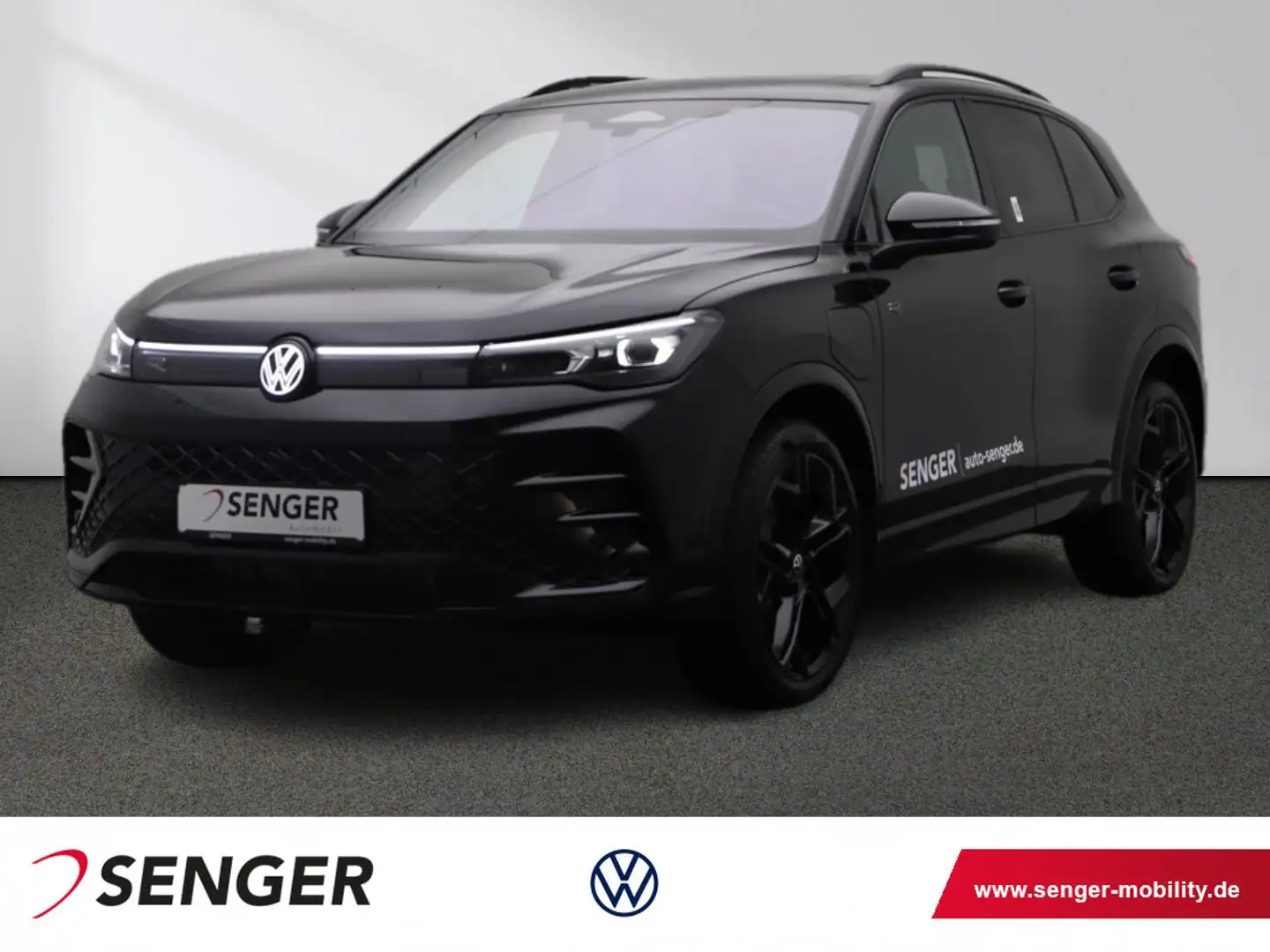 Volkswagen Tiguan 1.5 R-Line eHybrid OPF Kamera Matrix AHK Noir - 1