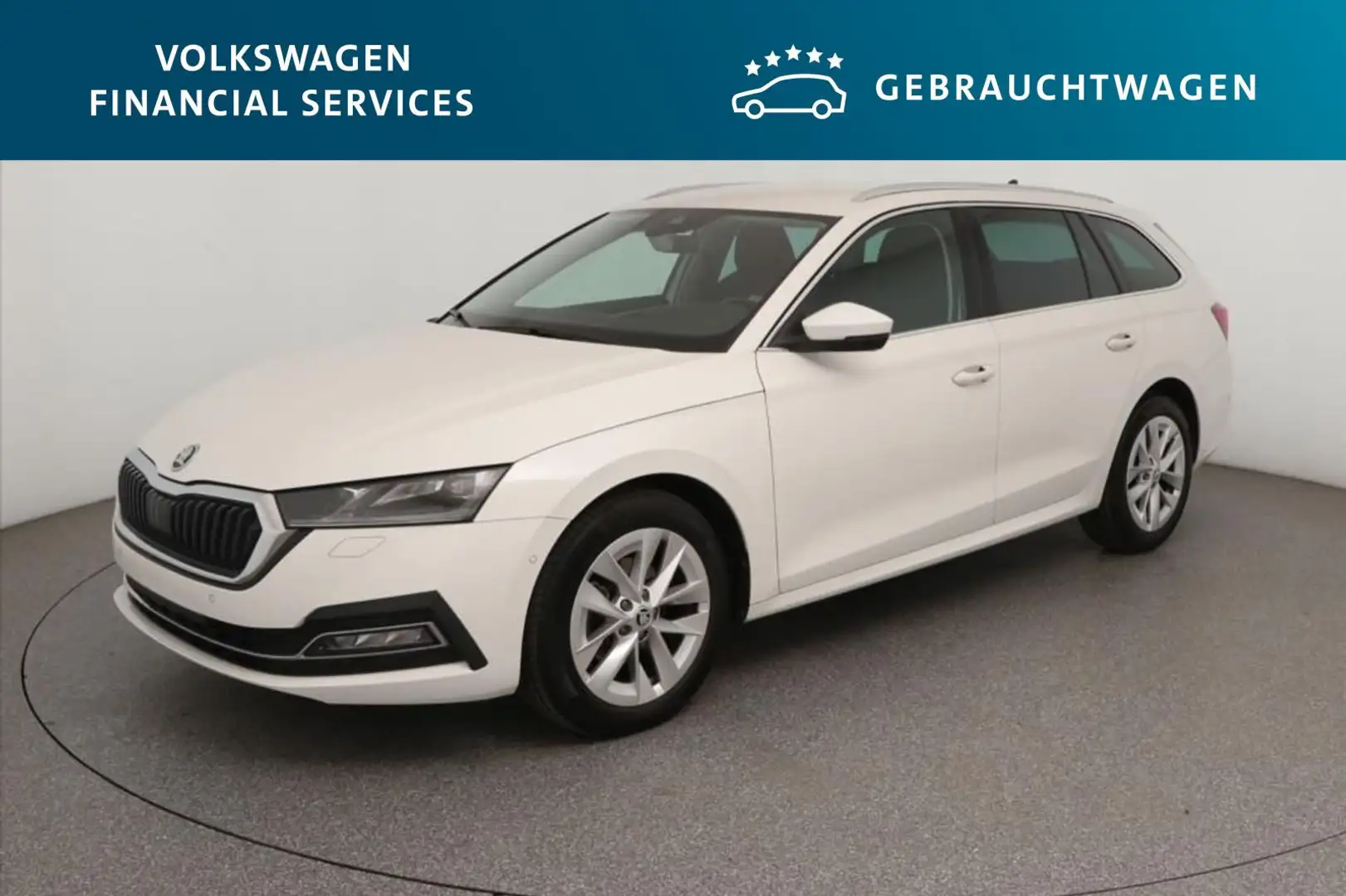 Skoda Octavia Combi Style 2.0 TDI Klima*Tempo*Nav*SH Weiß - 1