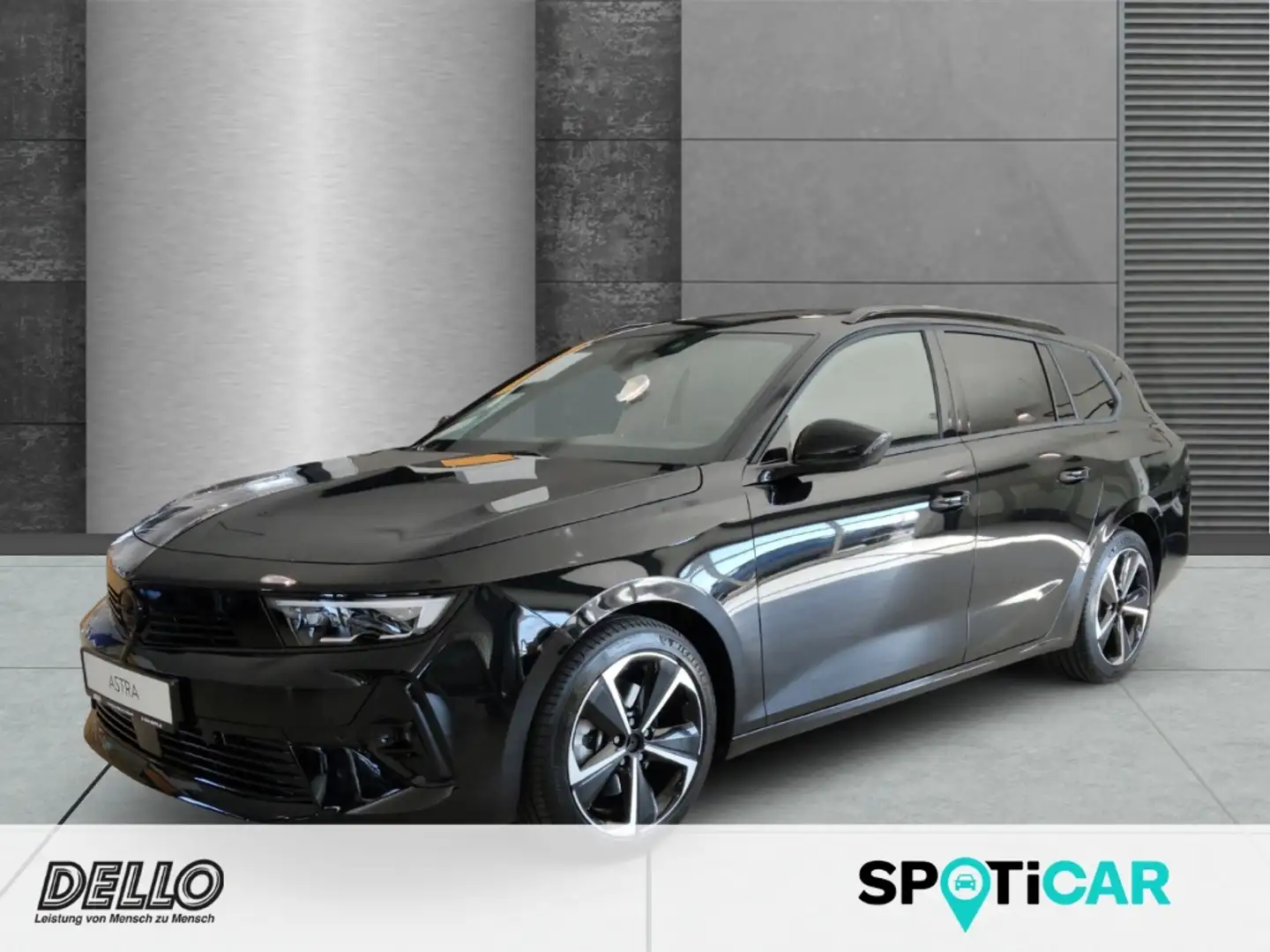 Opel Astra EU6e L Sports Tourer GS Line 1.2 Turbo AUTOMATIK H Zwart - 1