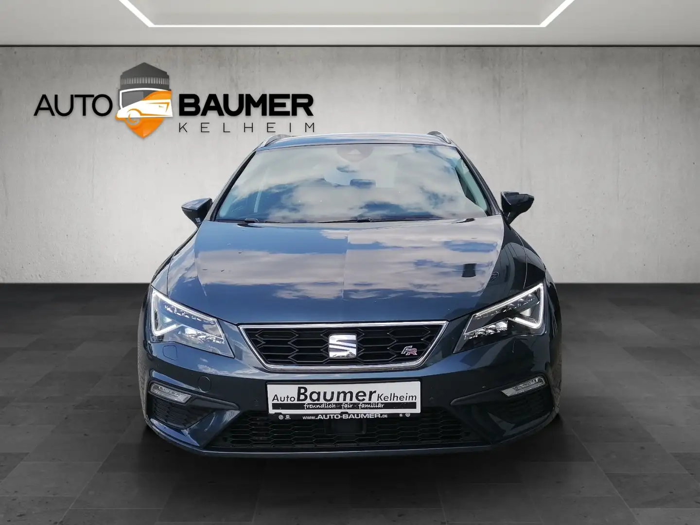 SEAT Leon ST 2.0 TSI FR DSG ACC KAM FULL LINK Gris - 2