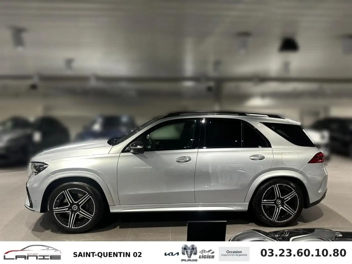 Mercedes-Benz GLE 350 350 de 9G-Tronic 4Matic AMG Line Argent - 2