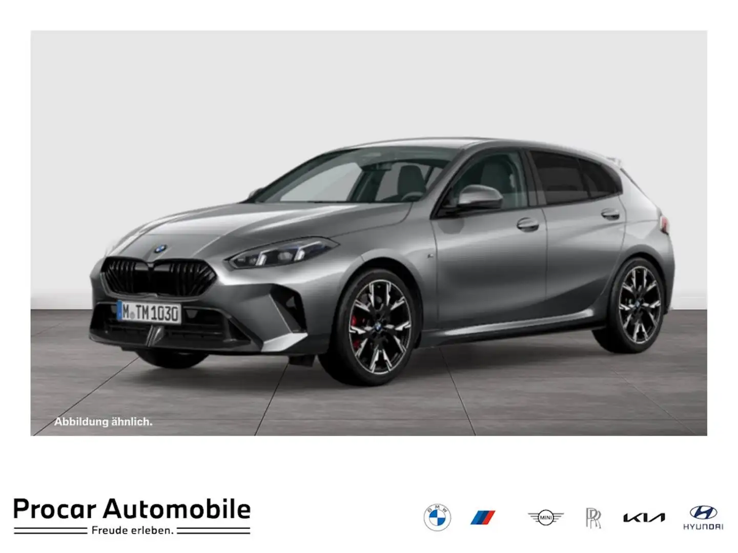 BMW 120 d M Sport RFK NAVI LED PDC V+H DAB Parkass. Grau - 1