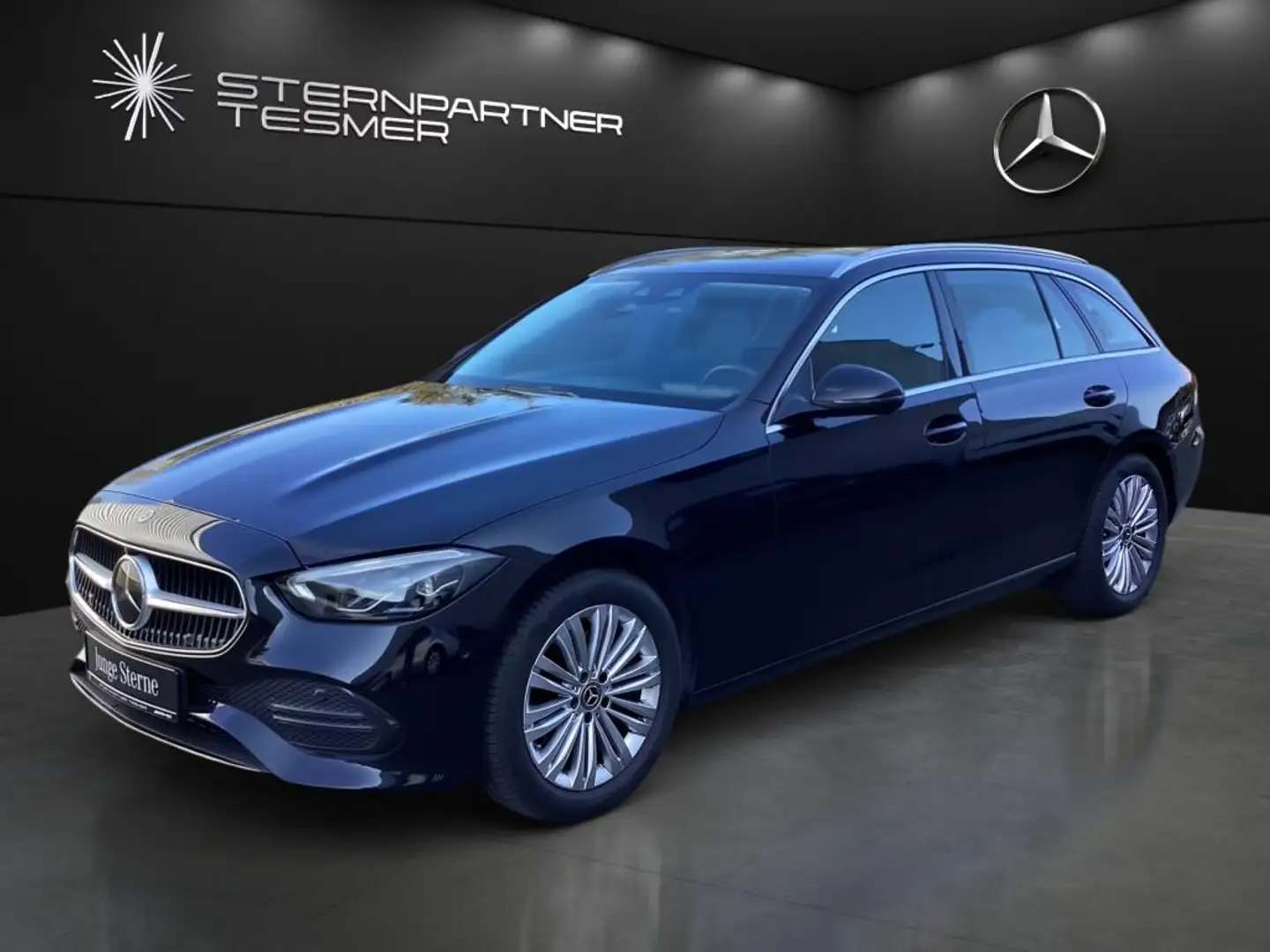 Mercedes-Benz C 200 T +Avantgarde+DISTR+KAMERA+360°+NAVI+SHZ Negro - 2