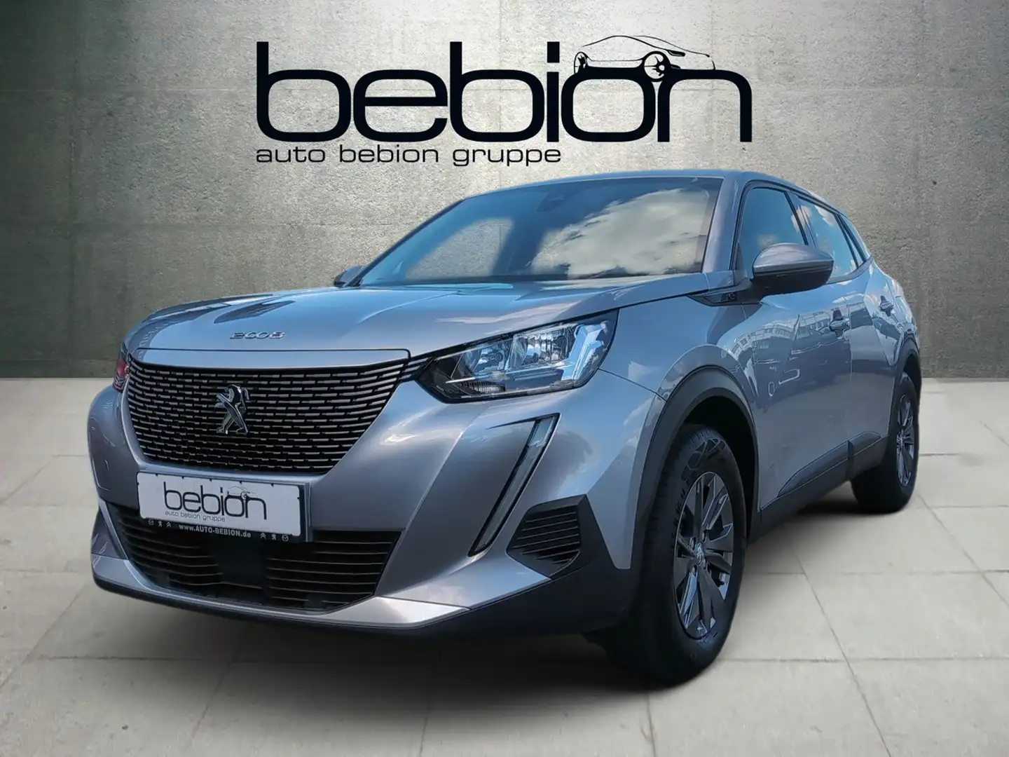 Peugeot 2008 Elektromotor 136 PS Active PDC Kamera Silber - 1