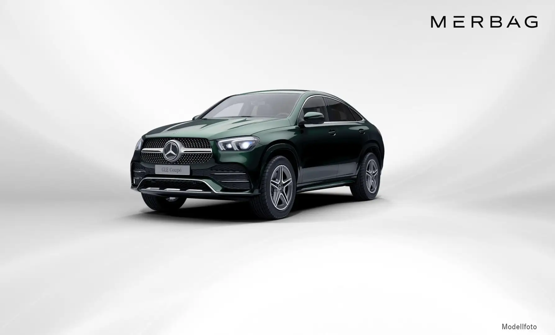 Mercedes-Benz GLE 300 d 4MATIC Coupé Grün - 1