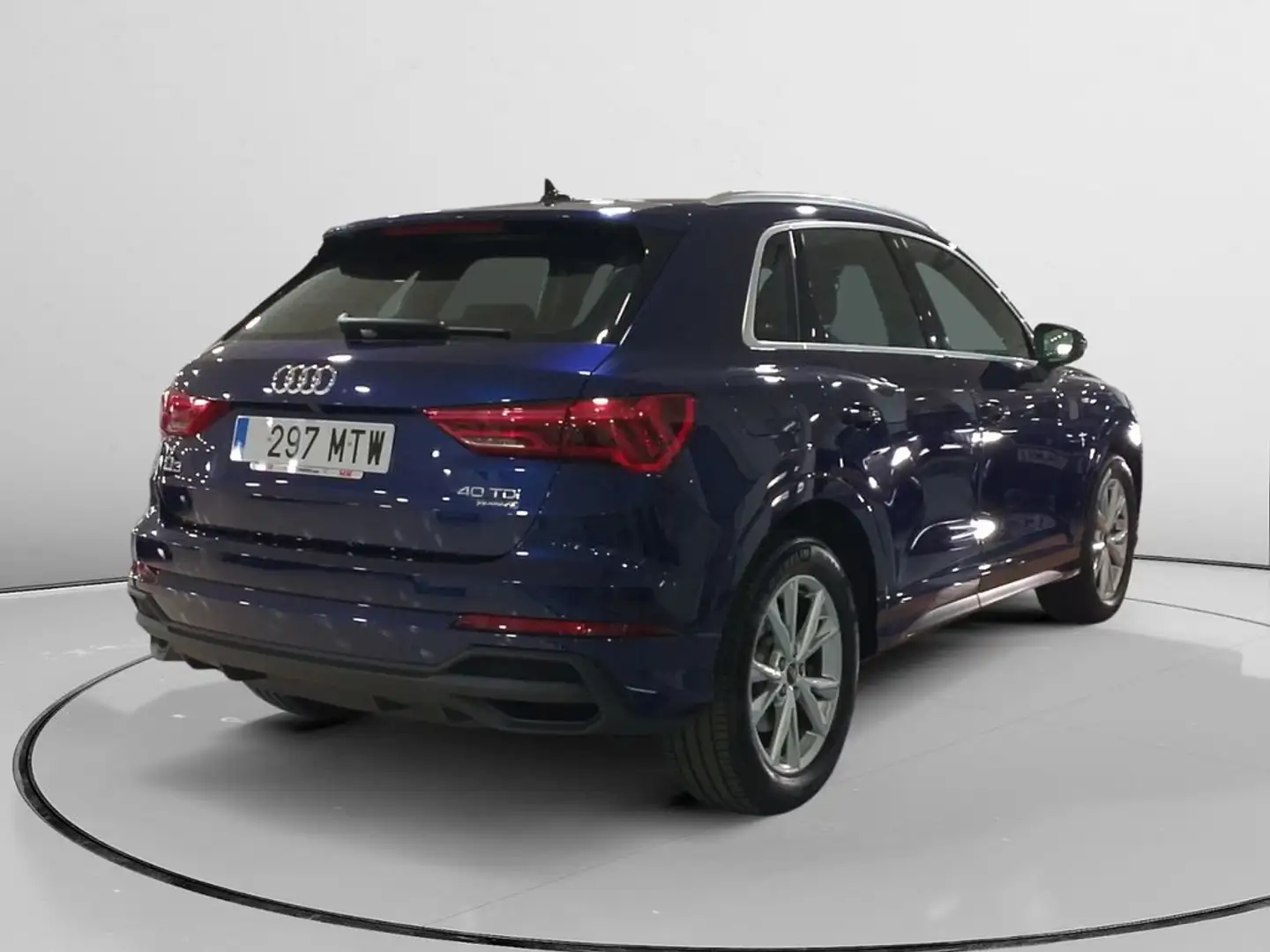Audi Q3 40 TDI quattro advanced Bleu - 2