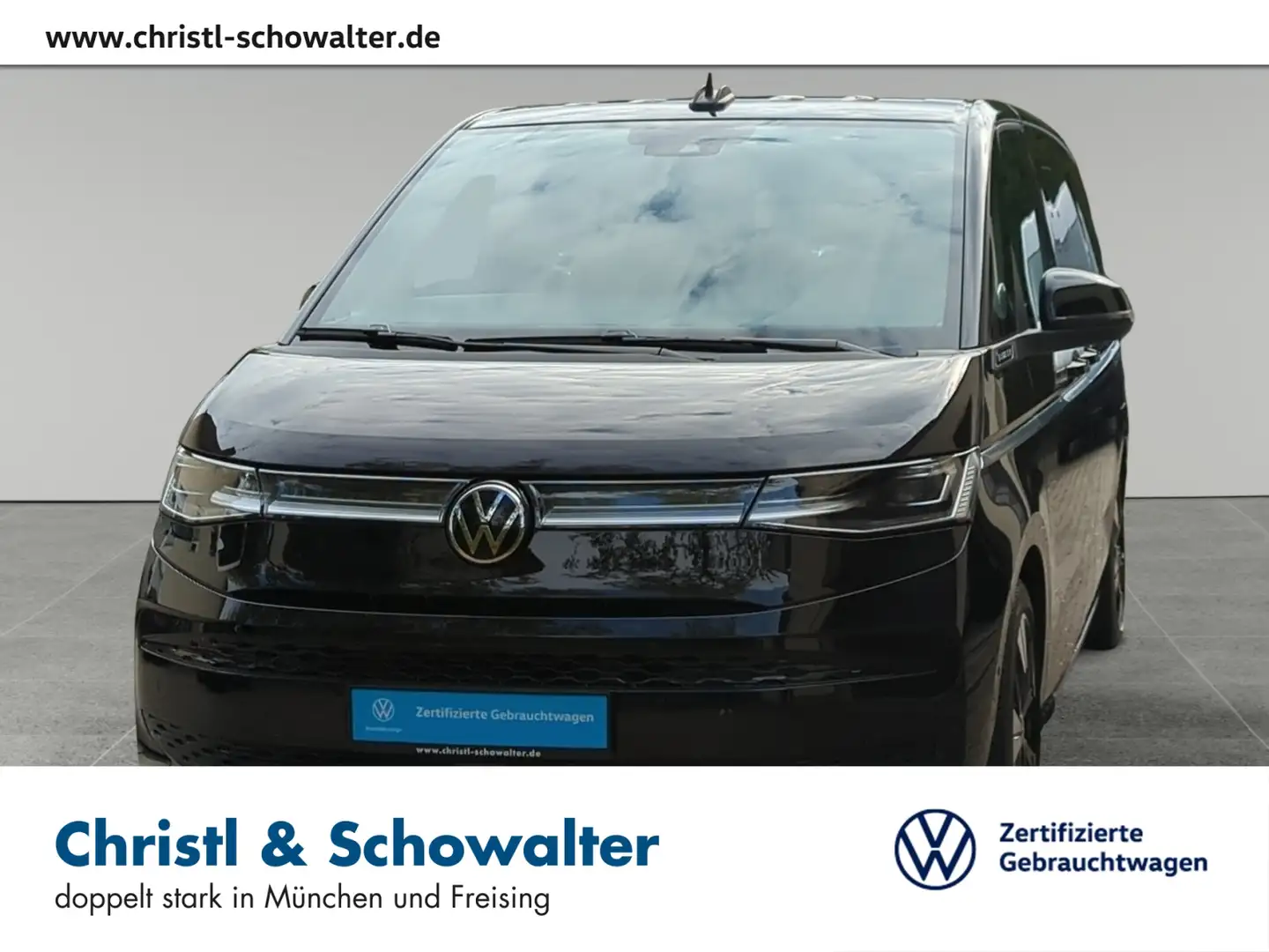 Volkswagen T7 Multivan 1.4 eHybrid DSG LÜ Style 7-Sitzer AHK Schwarz - 1