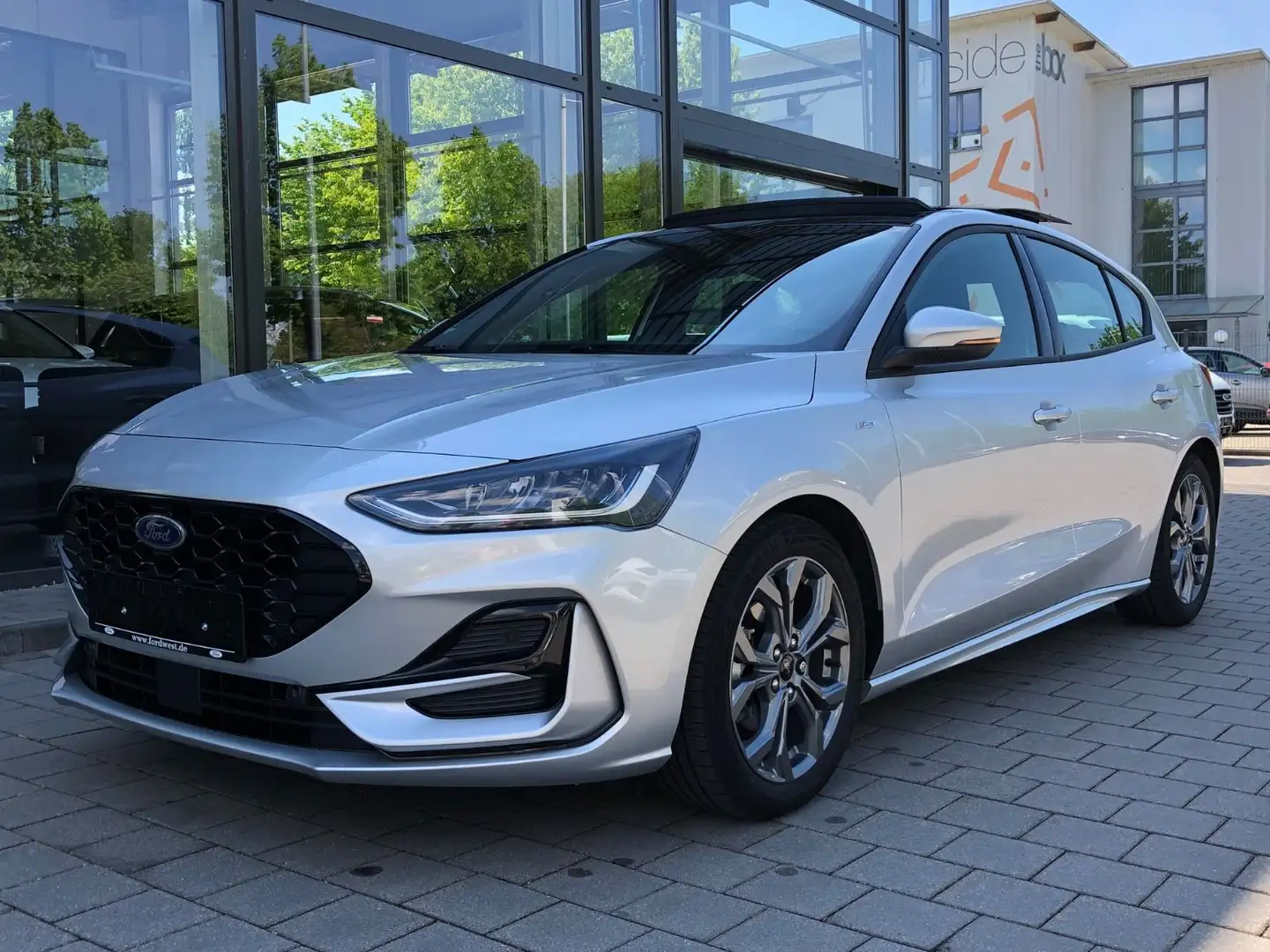 Ford Focus 196 Focus 1.0 EcoBoost Hybrid MHEV Aut. ST-Line Argent - 2