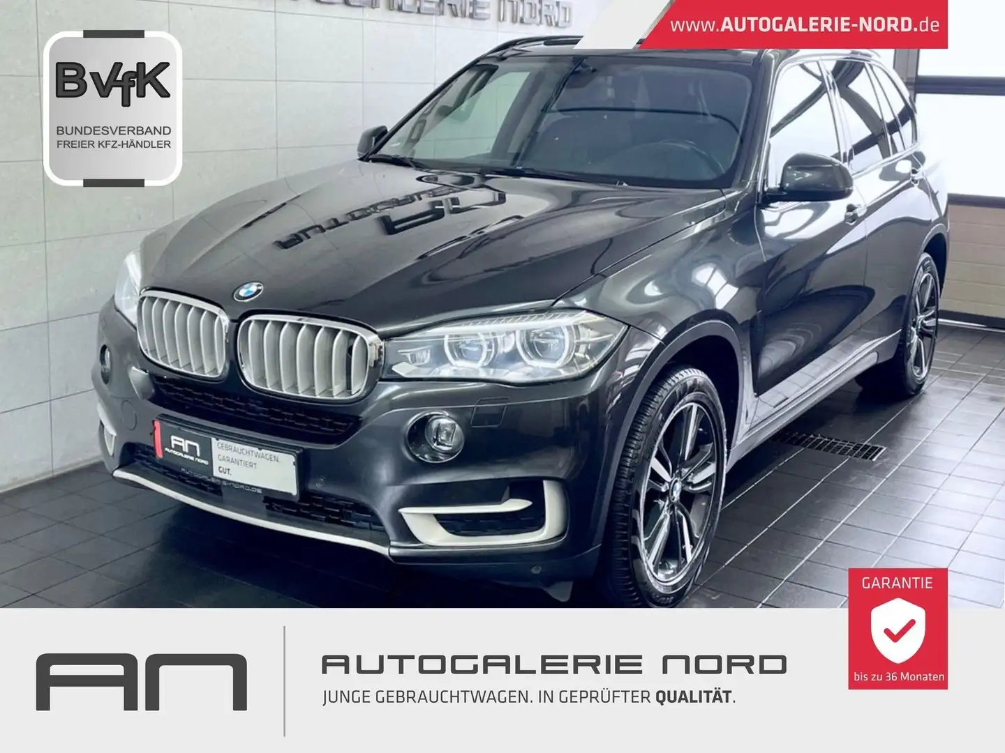 BMW X5 xDrive Design Pano+Nachtsicht+ACC+Soft+HuD+Sh Grau - 1