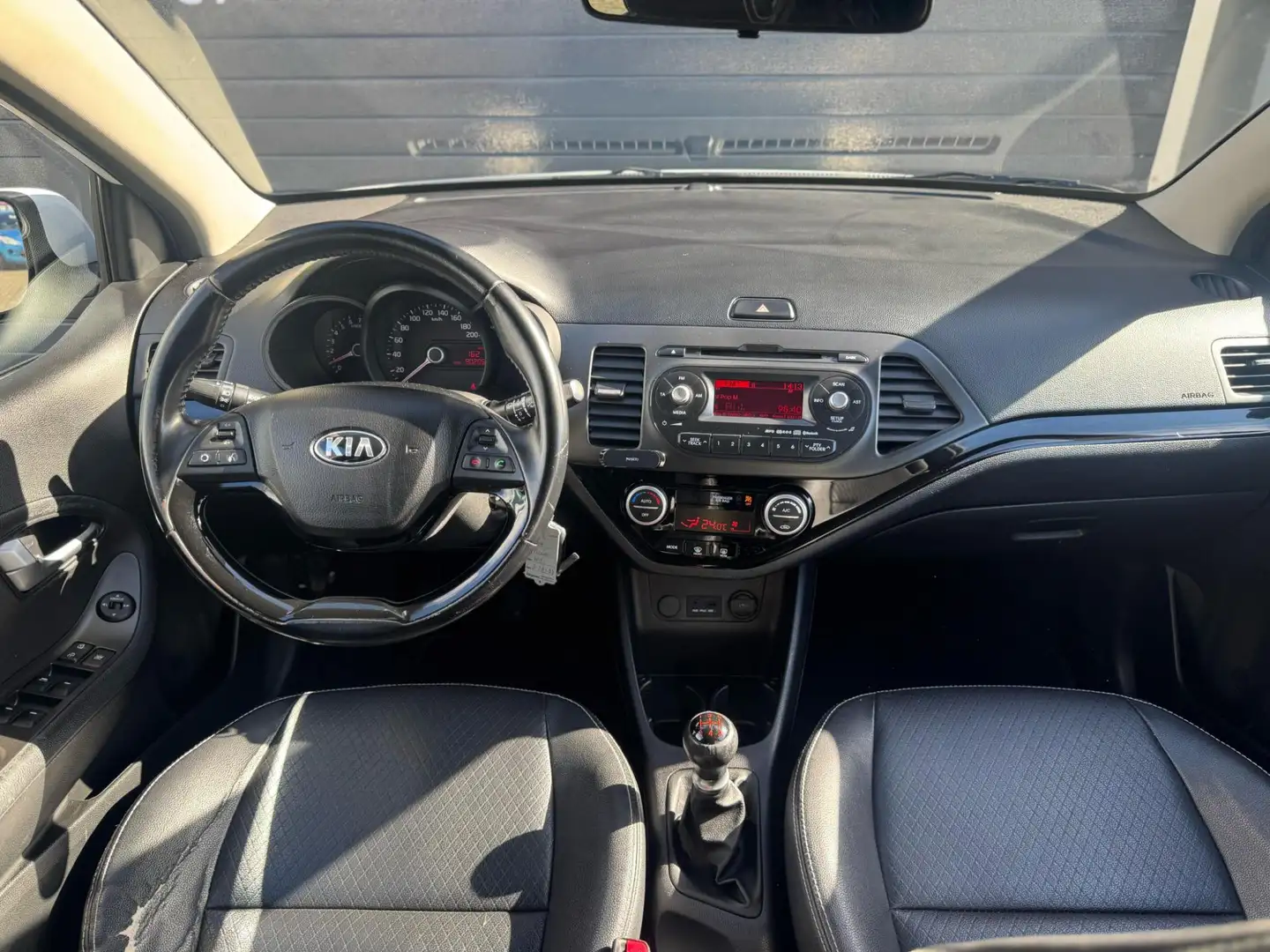 Kia Picanto 1.0 CVVT X-treme CLIMATE|LEER|EL.RAMEN|LMV|NAP|APK Белый - 2