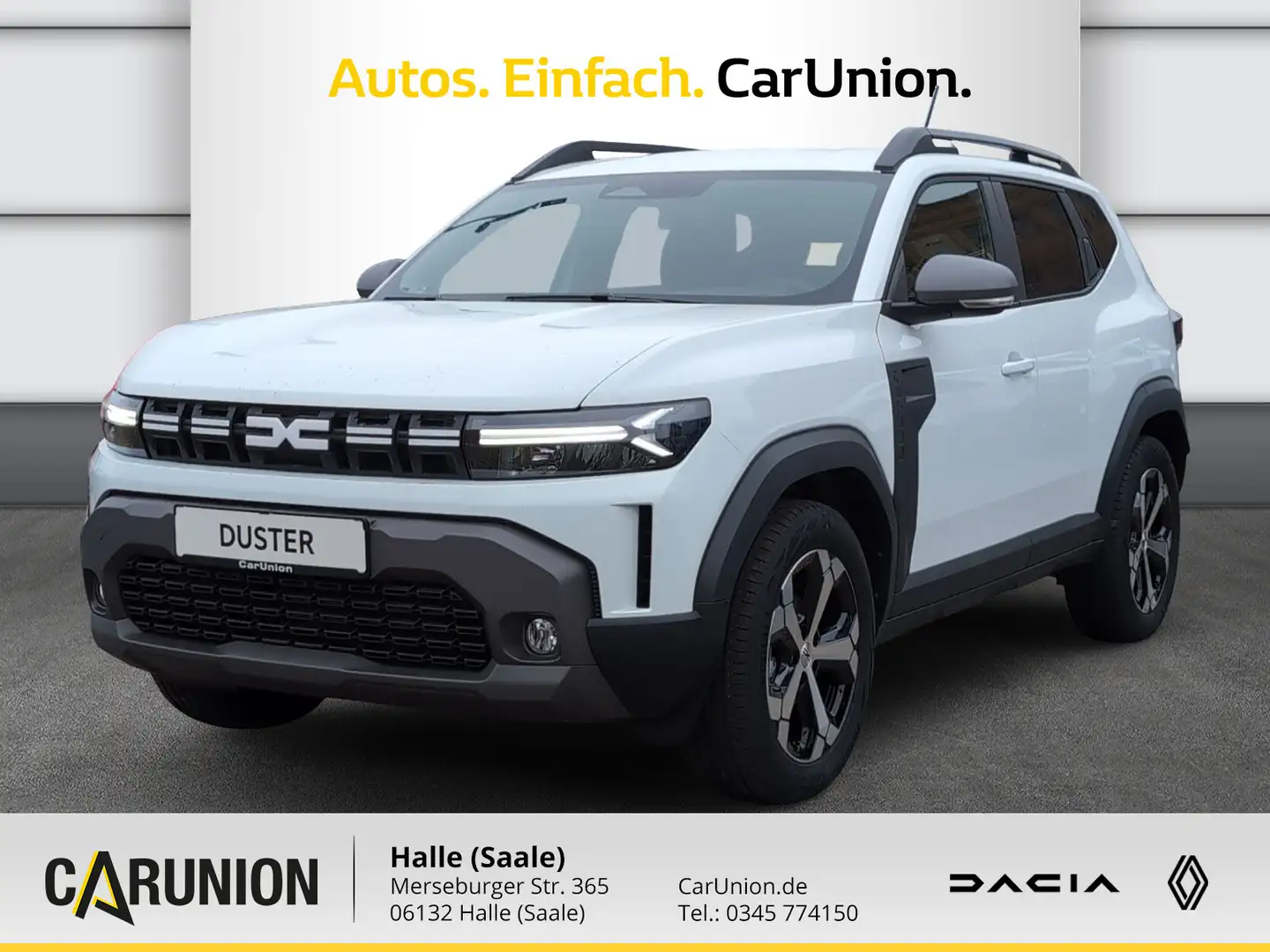 Dacia Duster Journey HYBRID 140 Weiß - 1