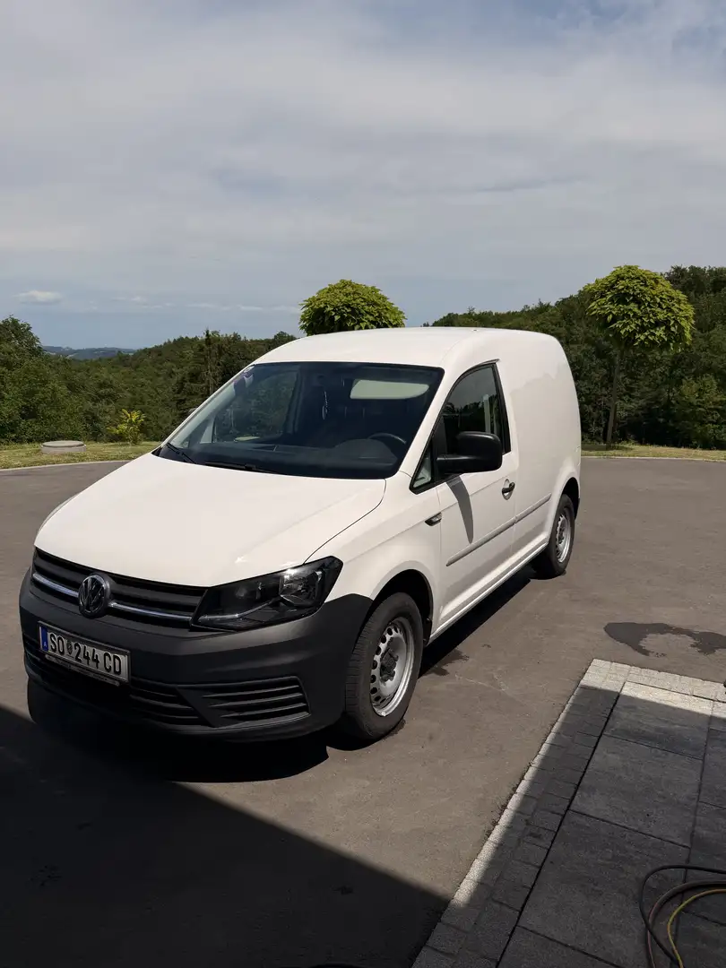 Volkswagen Caddy **TOP GEPFLEGT**2019 Klima Unfallfrei Weiß - 1