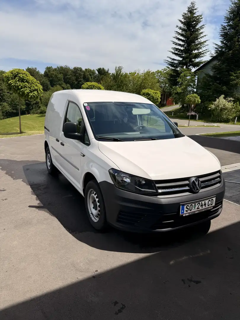 Volkswagen Caddy **TOP GEPFLEGT**2019 Klima Unfallfrei Weiß - 2