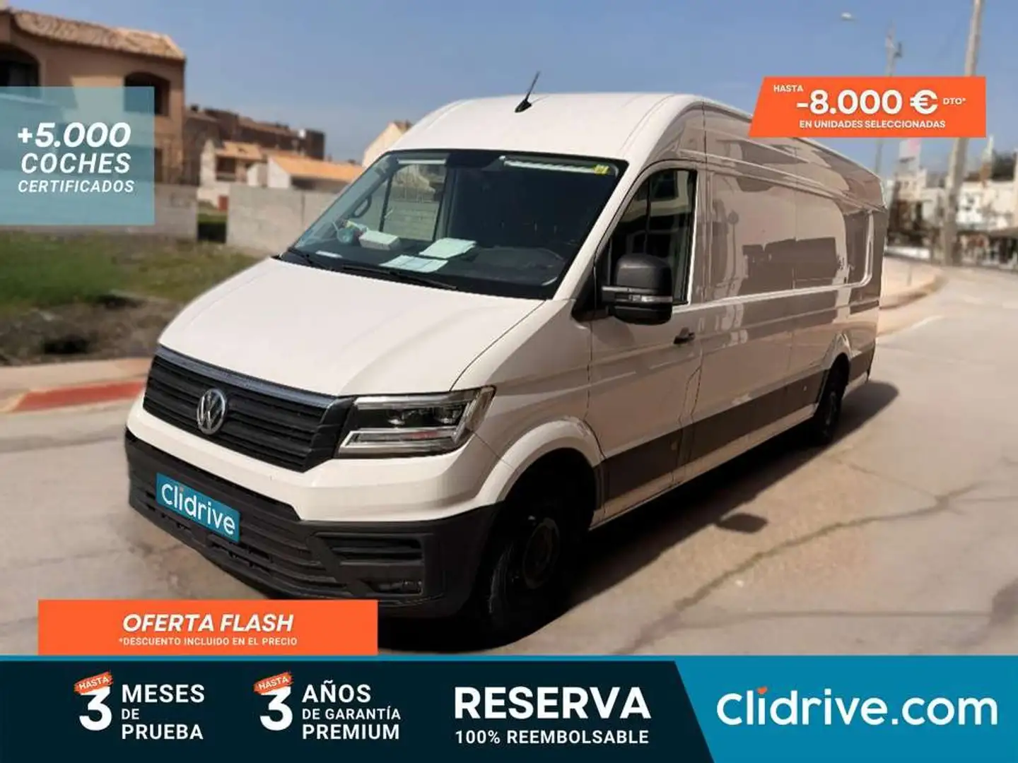 Volkswagen Crafter 35 Furgón BL Vol TA L5H3 2.0TDI 130 Auto Blanco - 1