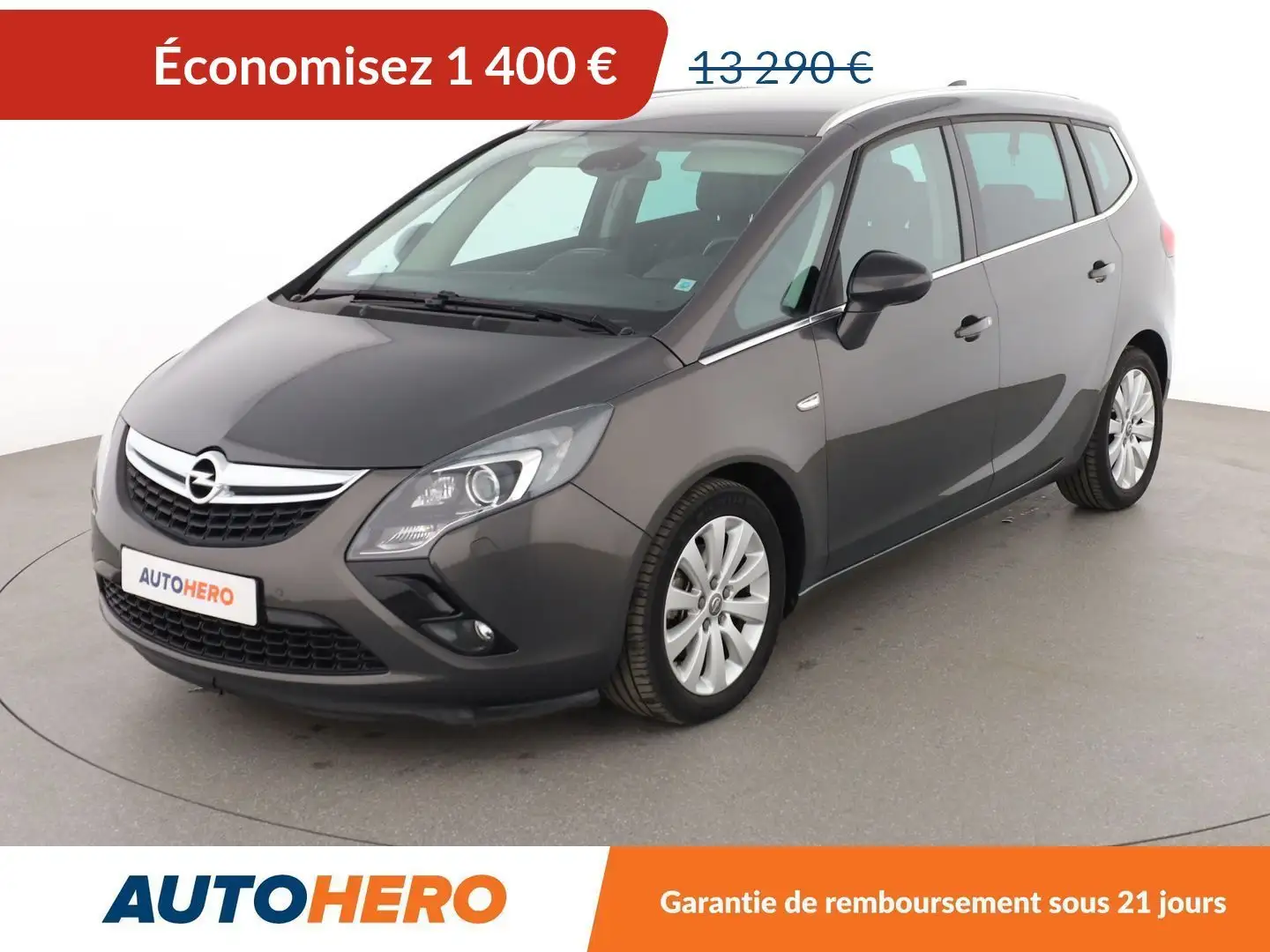 Opel Zafira Tourer 1.4 Turbo EcoFlex Cosmo Gris - 1