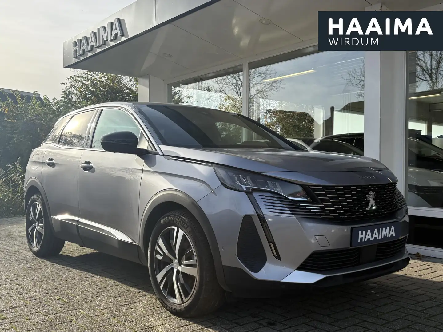 Peugeot 3008 1.6 HYbrid 180 Allure Pack Business | Navigatie | Silber - 1