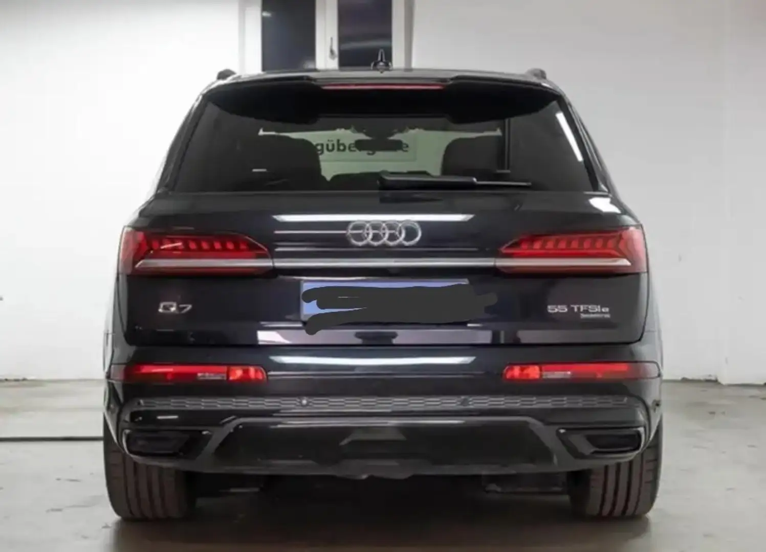 Audi Q7 55 TFSI S-line quattro Tiptronic Schwarz - 2