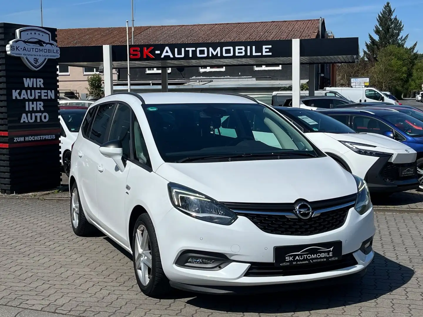 Opel Zafira NAVI-7 SITZE-LED-KAMERA-AHK-START/STOP Bílá - 1