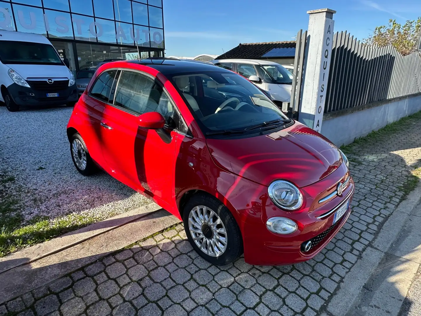 Fiat 500 500 III 2015 1.2 Lounge s PERFETTE CONDIZIONI!!! Rouge - 2