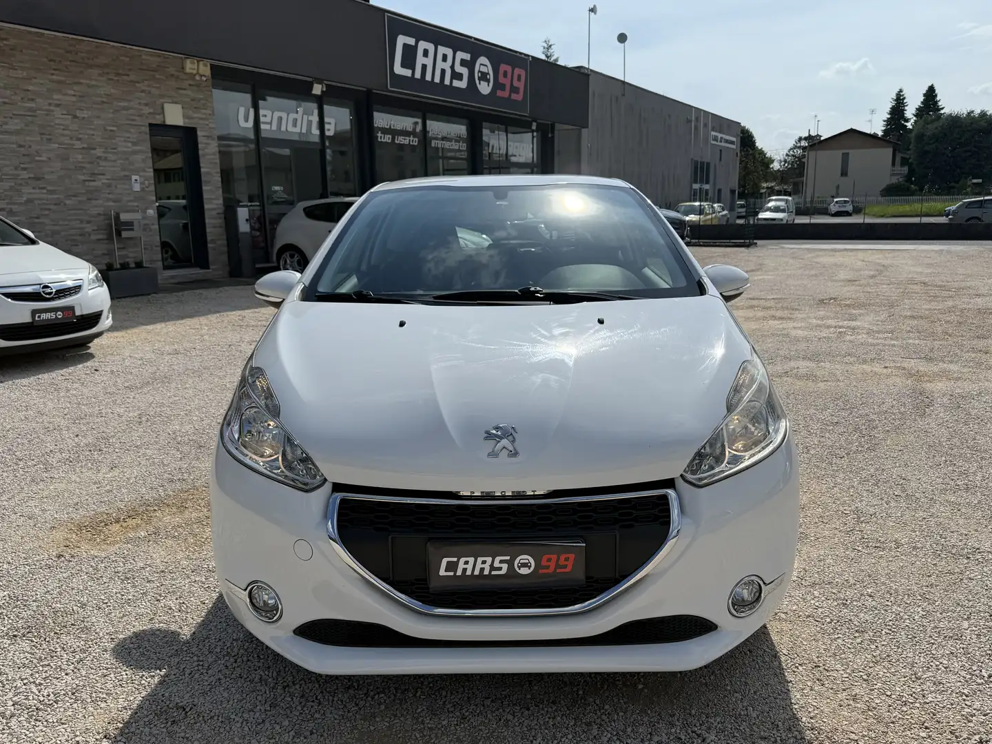 Peugeot 208 3p 1.2 vti 12v Allure AUTO IMPECCABILE Bianco - 2