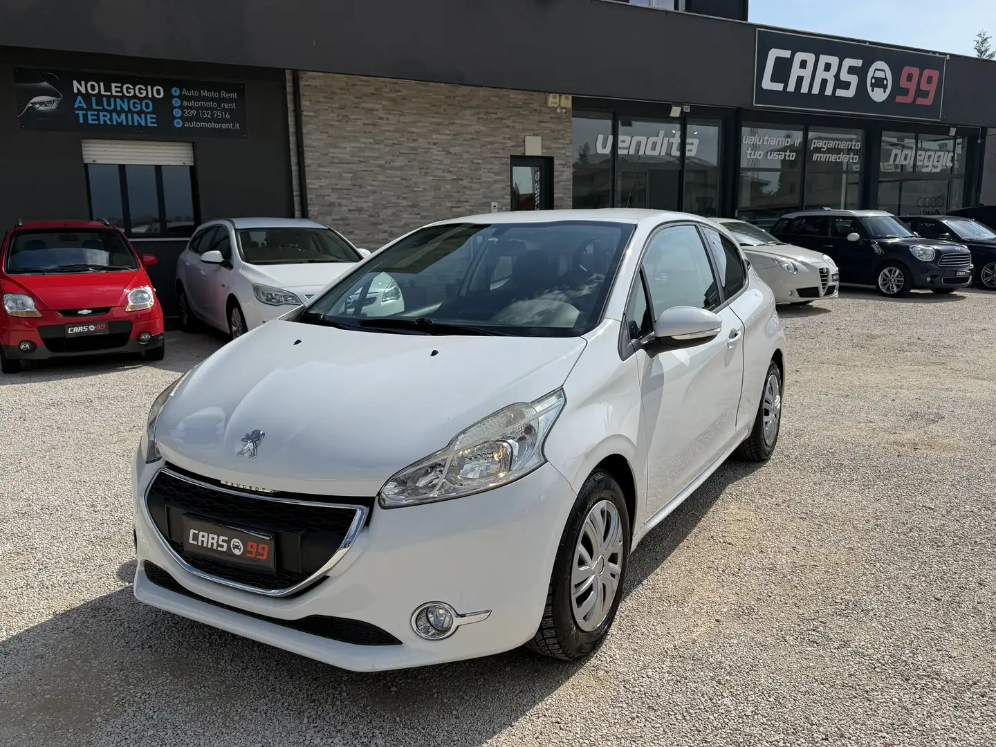 Peugeot 208 3p 1.2 vti 12v Allure AUTO IMPECCABILE Bianco - 1