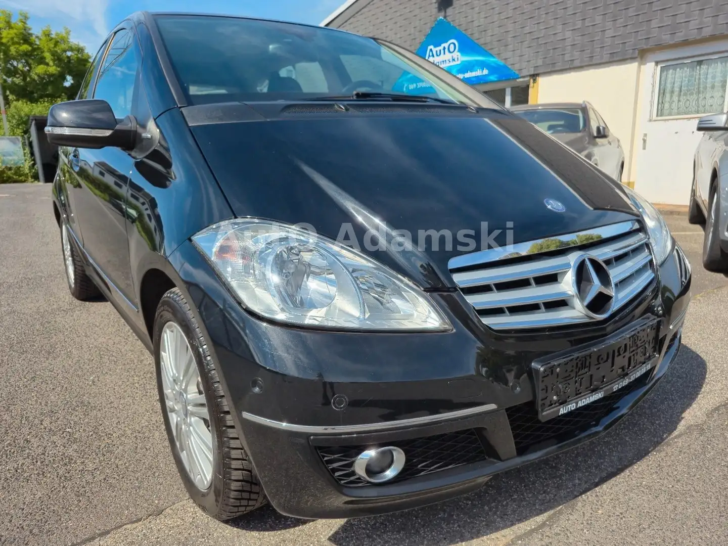 Mercedes-Benz A 160 A160 Autotr Avantgarde Standheizung P-Assi 69tkm Schwarz - 2