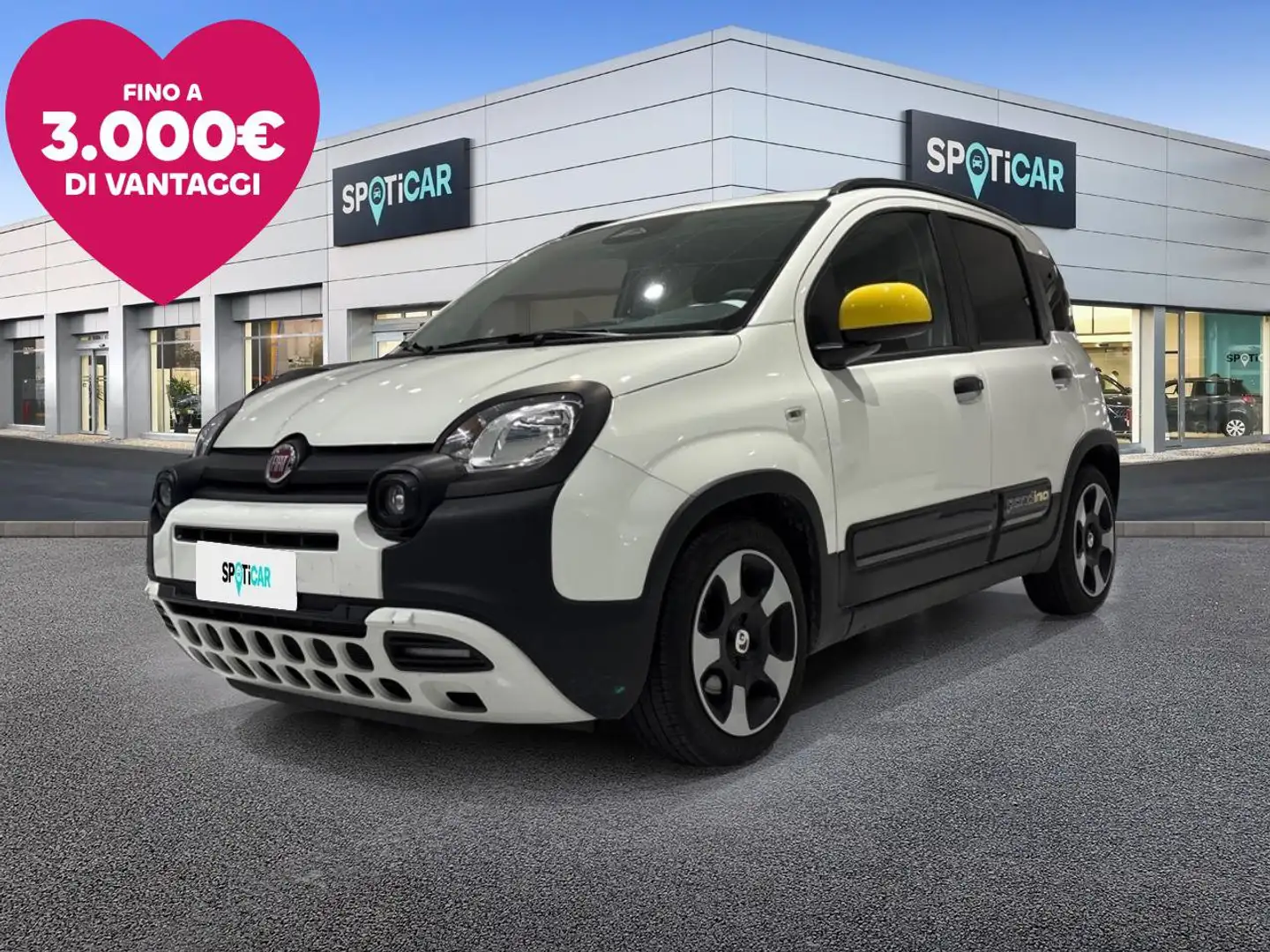 Fiat Panda 1.0 FireFly 70cv S&S Hybrid Pandina Bianco - 1