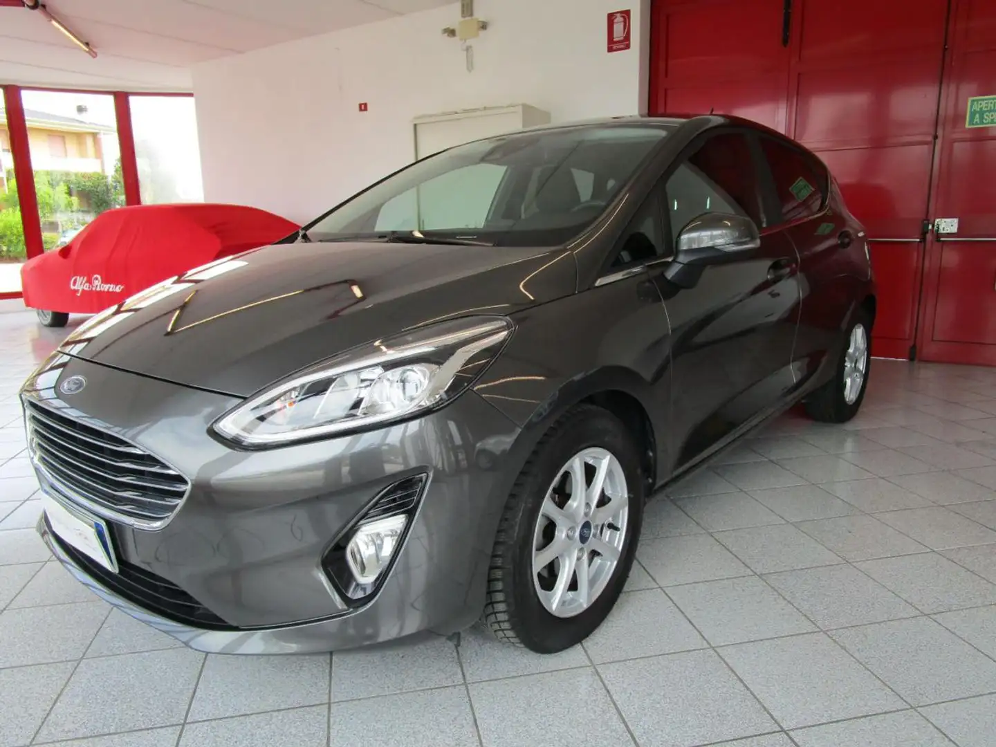 Ford Fiesta 1.0 Ecoboost Hybrid 125 CV 5 porte Titanium Gris - 1