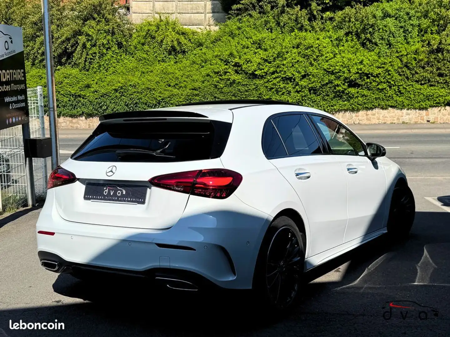 Mercedes-Benz A 190 Mercedes 220d 190 ch AMG Line Blanc - 2