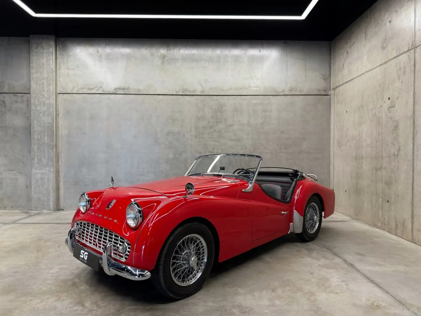Triumph TR 3A Rojo - 2