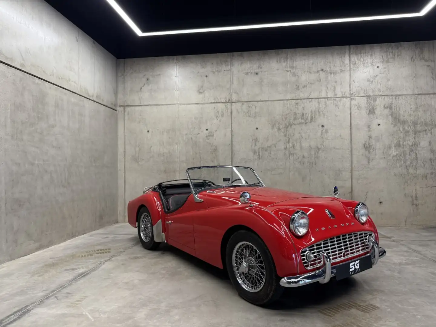 Triumph TR 3A Rojo - 1
