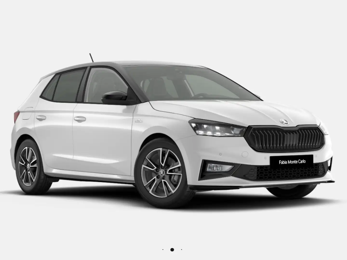 Skoda Fabia 1.5 TSI Monte Carlo 2xKLIMA ACC AUT FLA Zwart - 2