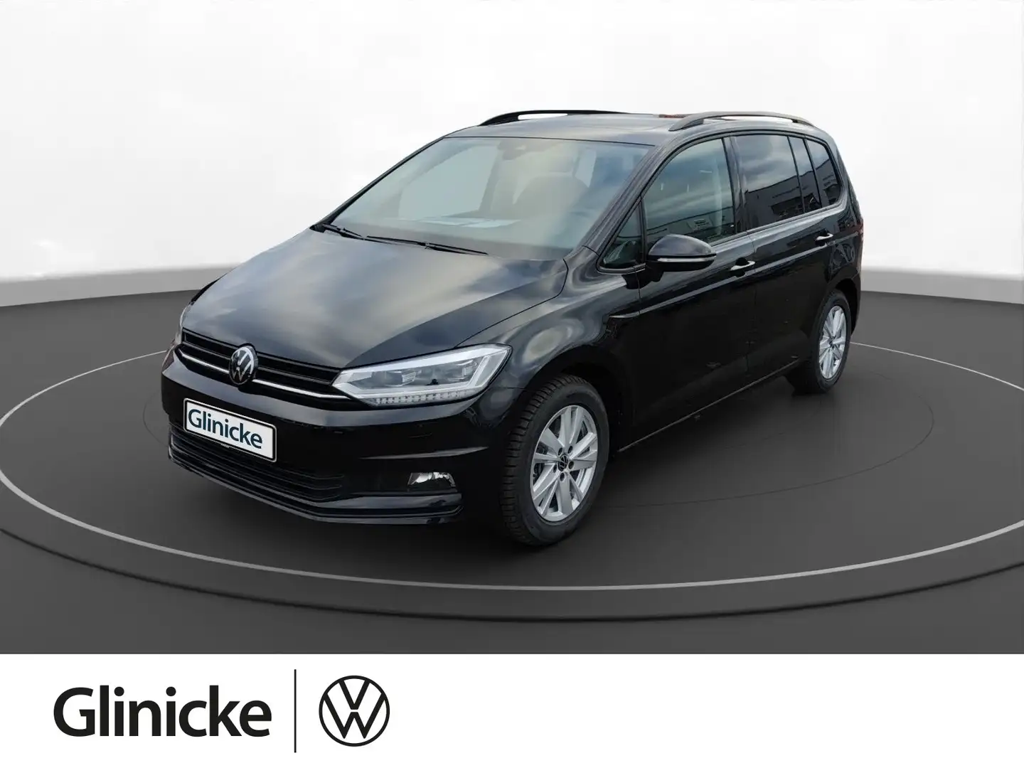 Volkswagen Touran Highline 1,5 l TSI Pano, AHK, Standh. Negro - 1