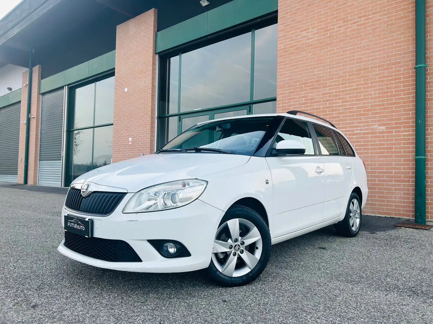 Skoda Fabia Fabia Wagon 1.6 tdi cr Ambition (style) 75cv Bianco - 1