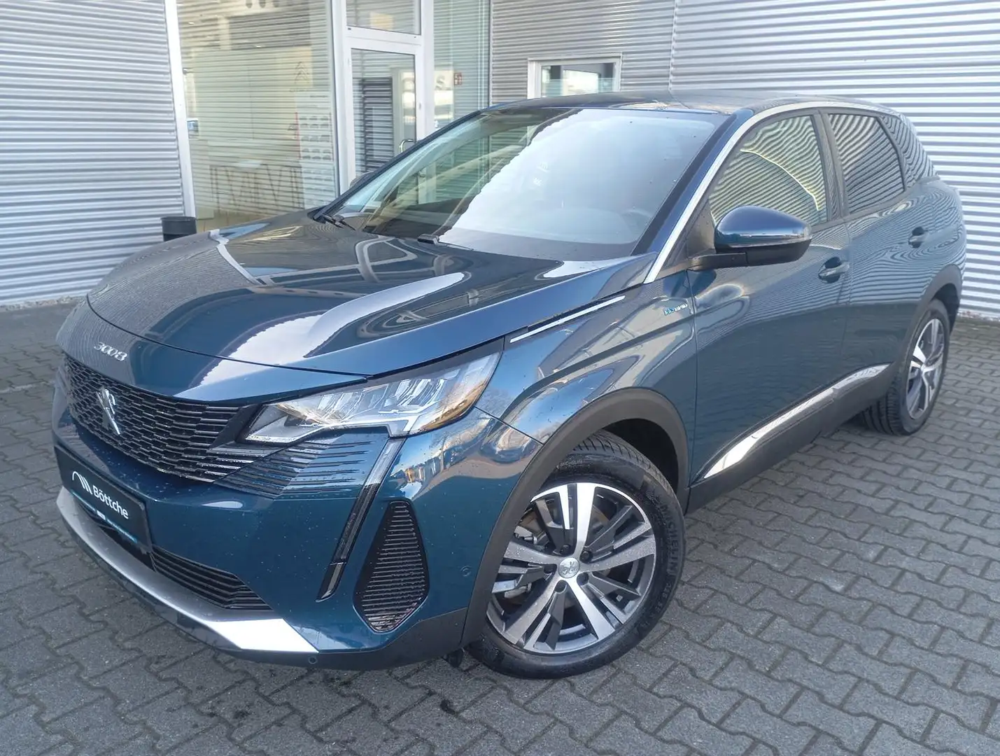Peugeot 3008 Hybrid 225 Allure,PDC,Kamera,Klima,Standhzg,StartS Blauw - 2