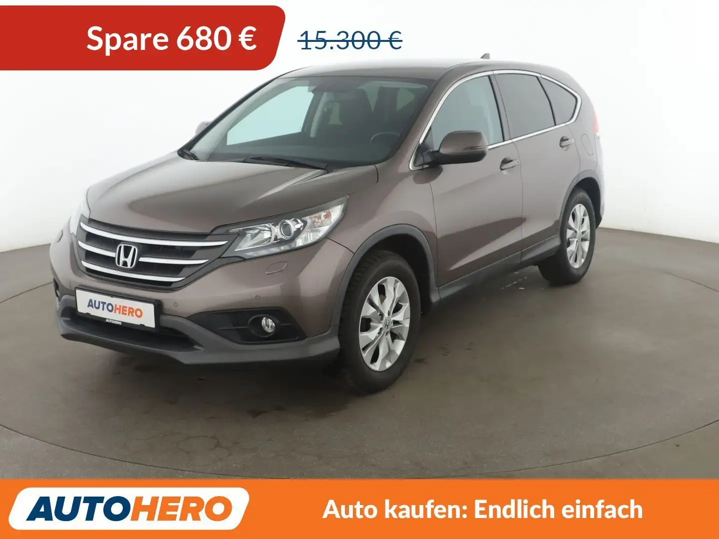 Honda CR-V 2.0 i-VTEC Elegance 2WD *TEMPO*CAM*PDC*SHZ* Brun - 1