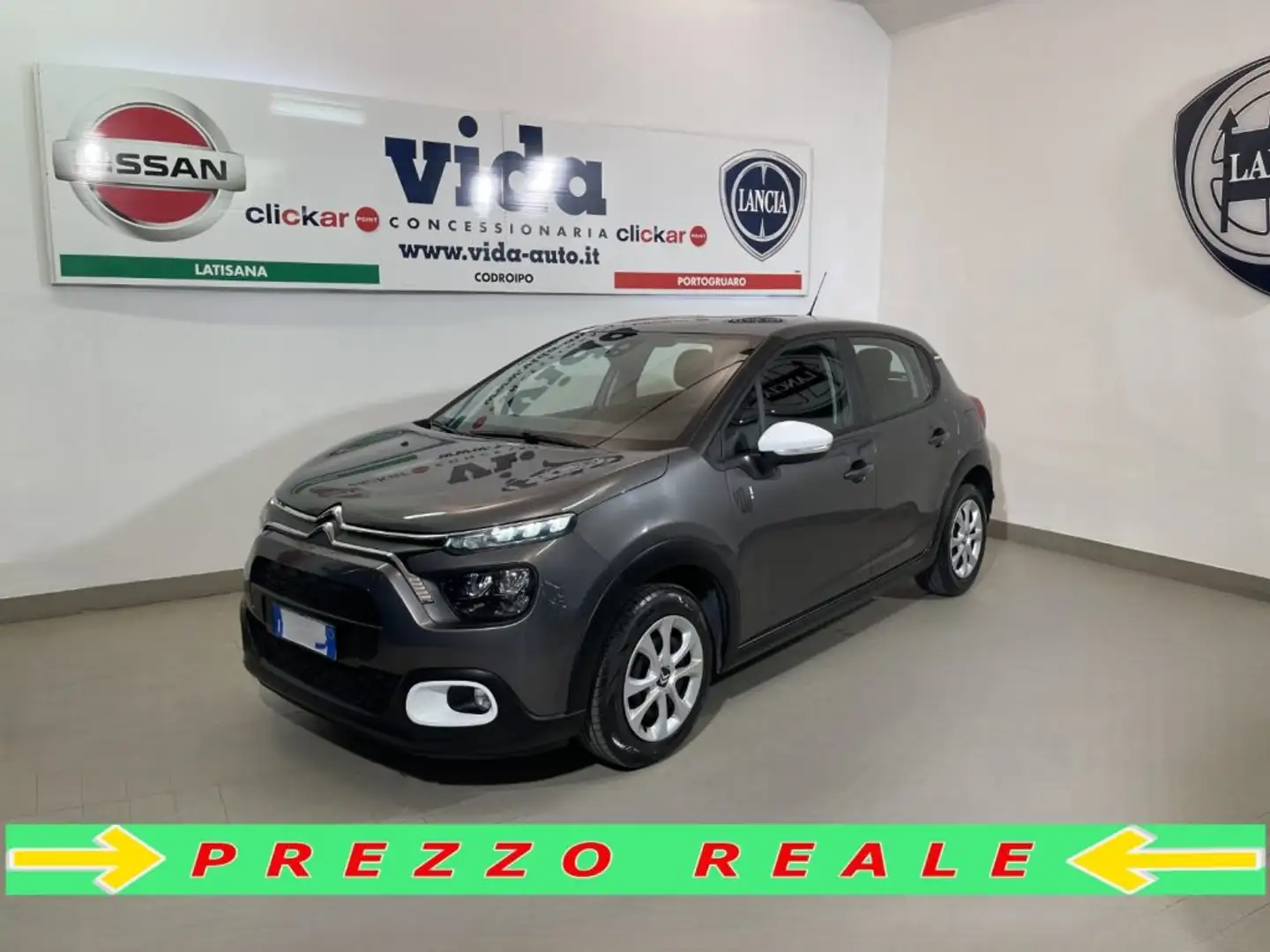 Citroen C3 PureTech 83 S&S Feel OK NEOPATENTATI Grigio - 1